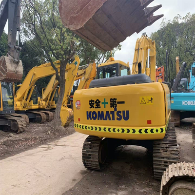 20 тонн Komatsu PC200 Использованный средний гидравлический экскаватор для полёта Япония и хорошо обслуживается