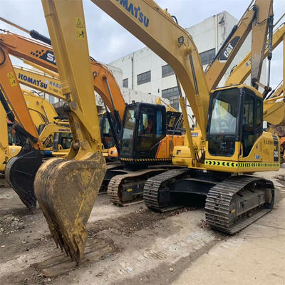 20 тонн Komatsu PC200 Использованный средний гидравлический экскаватор для полёта Япония и хорошо обслуживается