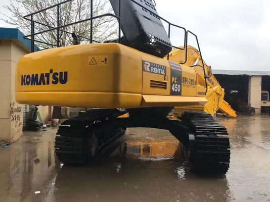 KOMATSU pc450-7 экскаватор 45 тонн Тяжелая техника с низким рабочим временем и гидравлическим цилиндром