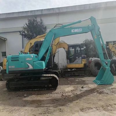 Оригинальный цвет Kobelco SK140 экскаватор Kobelco Гидравлический полётный экскаватор Использованные экскаваторы