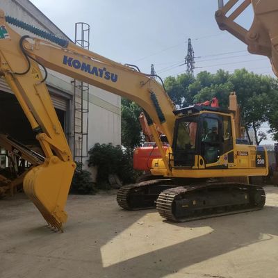 Низкие часы KOMATSU PC200-8 экскаватор Подержанное тяжелое оборудование 20тонный скатерть