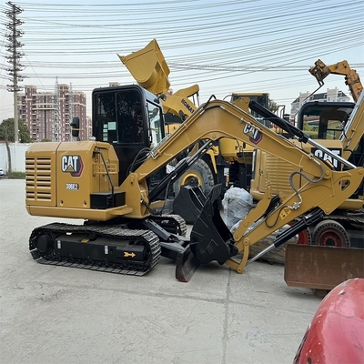 Маленький 6-тонный экскаватор CAT 306E2 Гидравлический ползучий экскаватор Рабочая масса 6ТОН