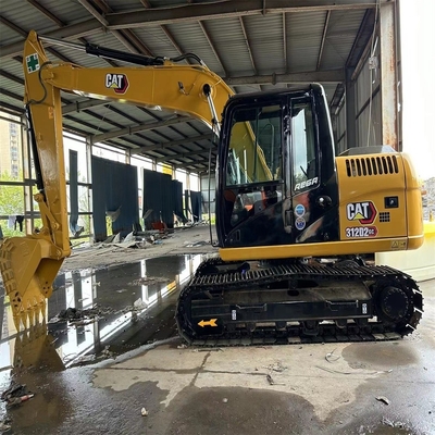 12 тонн Оригинальный цвет Использованный экскаватор Caterpillar 312D2GC для тяжелого строительства