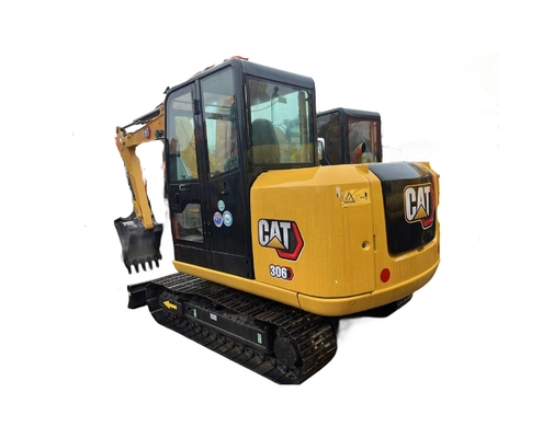 CAT 306E 7тонная подержанная мини-экскаватор с низкой работой и производительностью