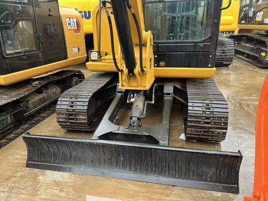 CAT 306E 7тонная подержанная мини-экскаватор с низкой работой и производительностью