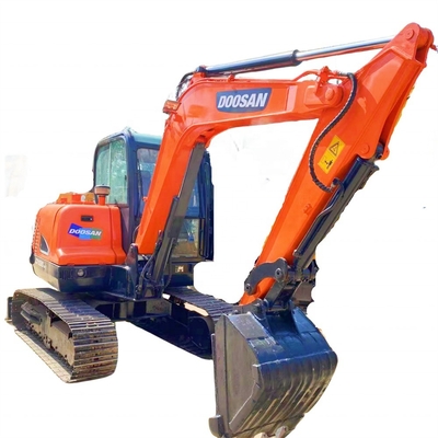 Доступный экскаватор Doosan DX55 с оригинальной краской и рабочей массой 5,5 тонны