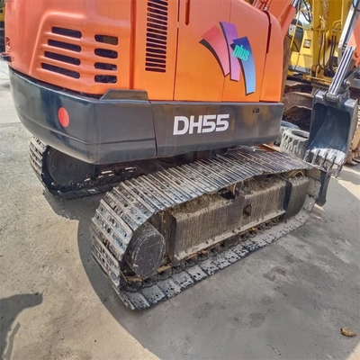 Подержанный экскаватор Doosan DH55 40KW Использованный гидравлический экскаватор для Sal