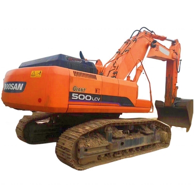 Подержанный экскаватор DOOSAN 500LCV в хорошем состоянии с доступным и гидравлическим насосом