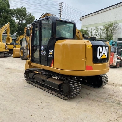 7 тонны CAT 307E2 экскаватор использованный оригинальный CAT гидравлический полётный буксир мини экскаватор 307E2