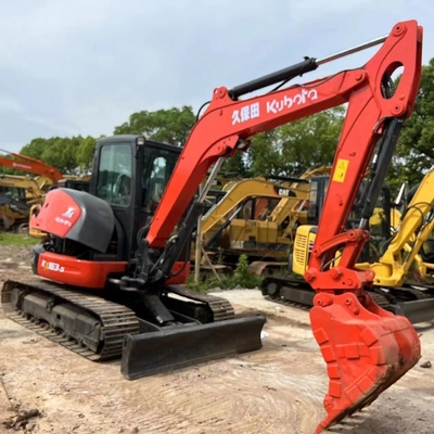 Японский оригинальный KUBOTA KX163 мини-экскаватор 6тонный ползучий строительный аппарат на складе
