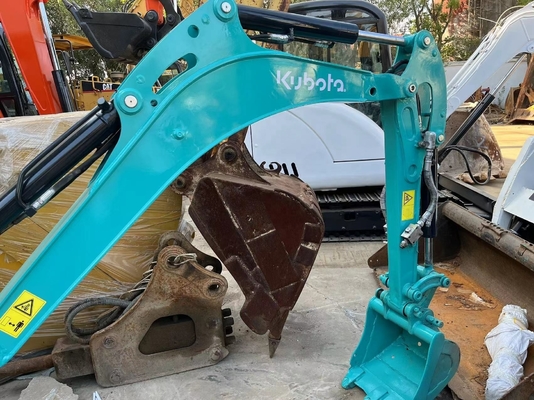 Преимущества Низкое рабочее время KUBOTA U15 мини экскаватор использованный ползучий гидравлический экскаватор
