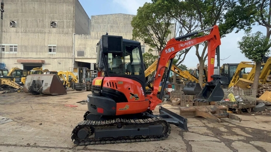 Kubota U35 мини экскаватор гидравлический скальпель кавальщик Отличное состояние Оригинальный Япония