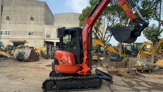 Kubota U35 мини экскаватор гидравлический скальпель кавальщик Отличное состояние Оригинальный Япония