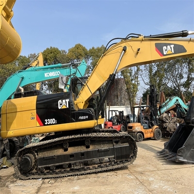В хорошем состоянии использованный экскаватор CAT 330GC из Японии с другим гидравлическим цилиндром