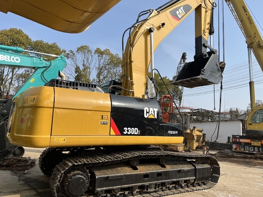 Оригинальный цвет CAT 330D2 Crawler Hydraulic Excavator Machinery в отличном состоянии
