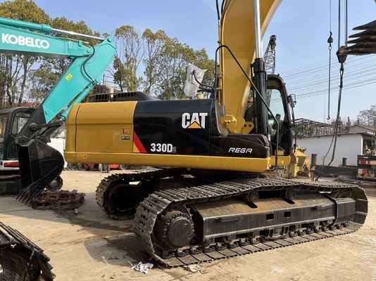 Оригинальный цвет CAT 330D2 Crawler Hydraulic Excavator Machinery в отличном состоянии