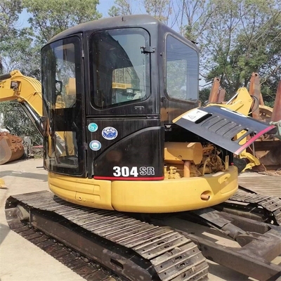 4000 KG CAT 304SR Подержанный гидравлический кавальщик Использованная мини-строительная машина Низкие часы