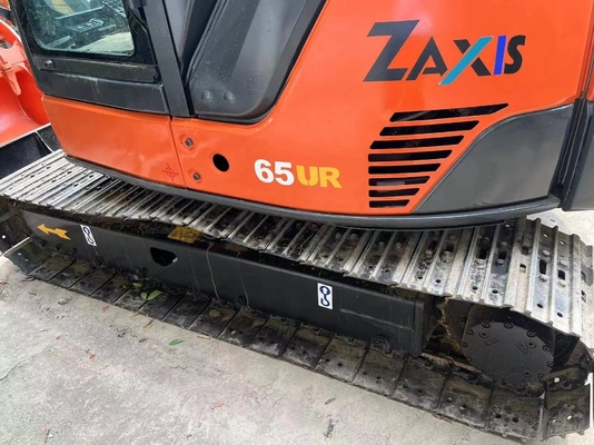 Хитачи ZX65 мини экскаватор в хорошем состоянии с оригинальным японским двигателем