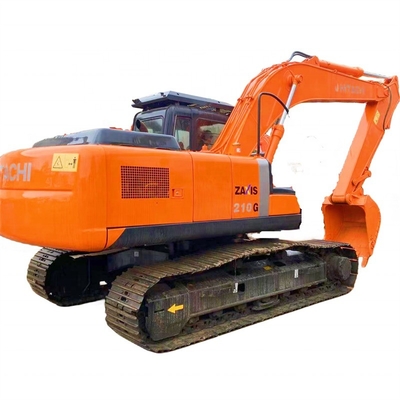 Хитачи ZX210 Crawler Excavator Хорошая производительность 21000 KG Рабочая масса использована