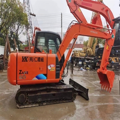 Hitachi ZX60 Crawler Excavator Оригинальный цвет Низкий рабочий час 0-2000 Япония
