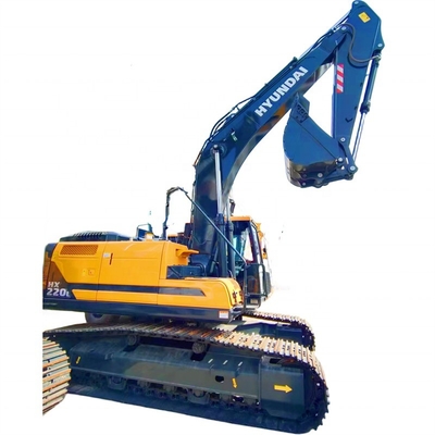 Подержанный экскаватор Hyundai Hx220L 22тонная ползающая машина с 0-2000 рабочих часов
