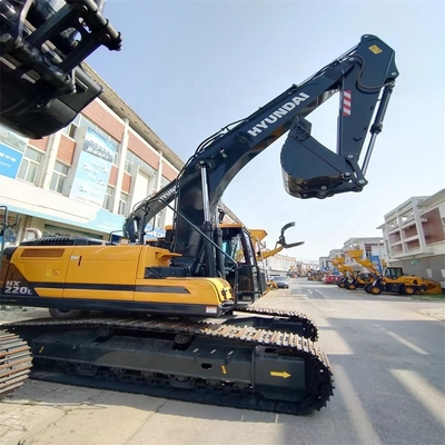 22 тонны Использованный экскаватор Капатель HX220 L Crawler Machine 125KW Гидравлический экскаватор Crawler