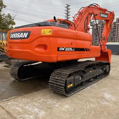 Низкие рабочие часы 0-2000 Использованный экскаватор Doosan DX225LC для вашего строительного бизнеса