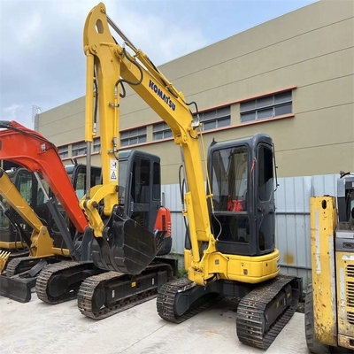 Подержанный экскаватор Komatsu PC40MR с гидравлическим ползучим экскаватором вместимостью 0,16 м3