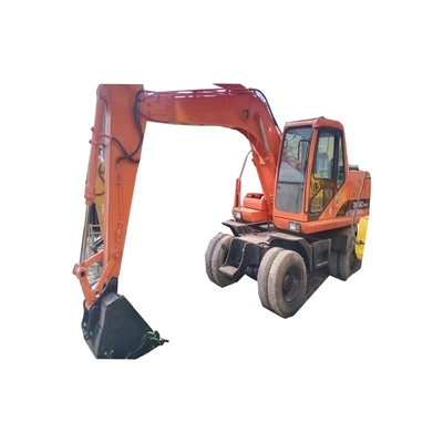 DH150W-7 Доусан колесный экскаватор в хорошем состоянии с гидравлическим клапаном