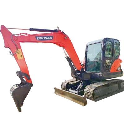 Высокая рабочая эффективность Doosan DX60 мини-копальная машина с гидравлическим насосом Liyuan