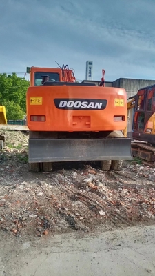 DOOSAN DH150w-7 колесный экскаватор оригинальная краска и 16000 кг на складе для строительства