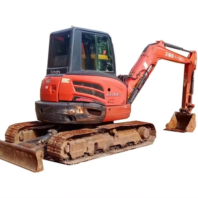 5 тонны экскаватор для полёта Япония Kubota KX155-5 Использованные экскаваторы для ваших бизнес-потреблений