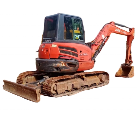 Отличное состояние экскаватор KUBOTA KX155-5 с оригинальной японской гидравлической системой