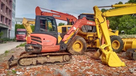 Отличное состояние экскаватор KUBOTA KX155-5 с оригинальной японской гидравлической системой