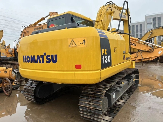 В хорошем состоянии экскаватор Komatsu PC130 Эксплуатационный экскаватор с низким рабочим временем