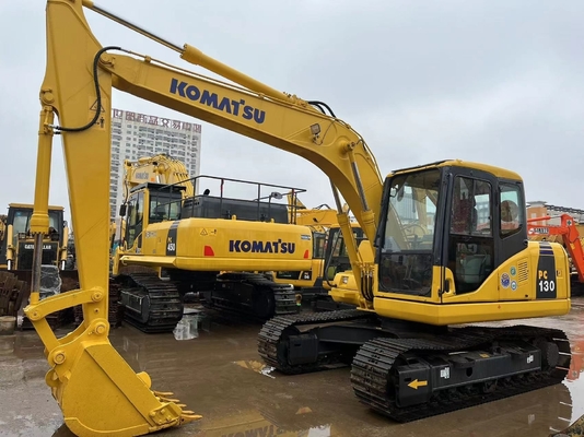 В хорошем состоянии экскаватор Komatsu PC130 Эксплуатационный экскаватор с низким рабочим временем