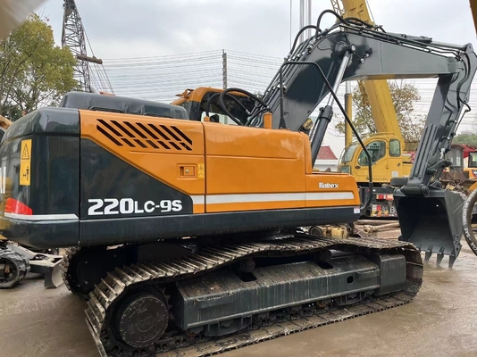 Использованный HYUNDAI 220LC-9S экскаватор Crawler гидравлический кавальщик с и из оригинальной Кореи