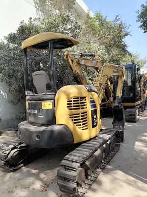 Оригинальный цвет Komatsu Pc35MR Бутик Подержанный экскаватор PC35 в хорошем состоянии