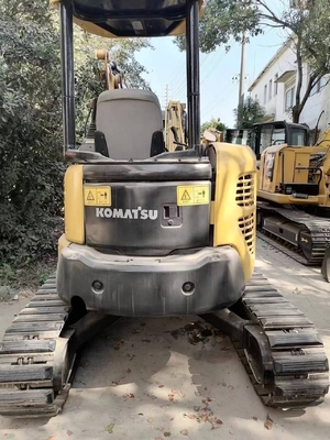 Оригинальный цвет Komatsu Pc35MR Бутик Подержанный экскаватор PC35 в хорошем состоянии