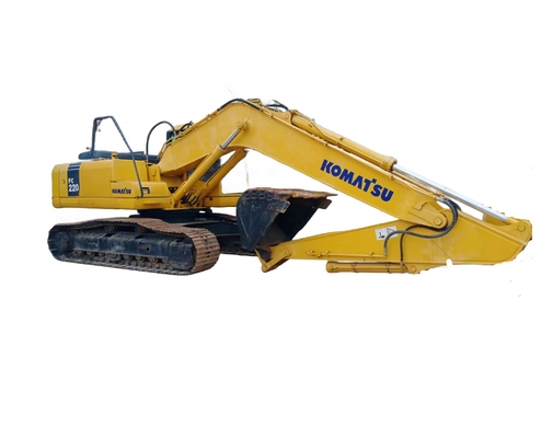 Эксплуатационный экскаватор Komatsu PC220 с другим гидравлическим насосом в отличном состоянии