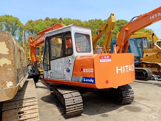 Двигатель Quancai HITACHI EX60 экскаватор 6 тонн Crawler Digger с вместимостью 0.32m3