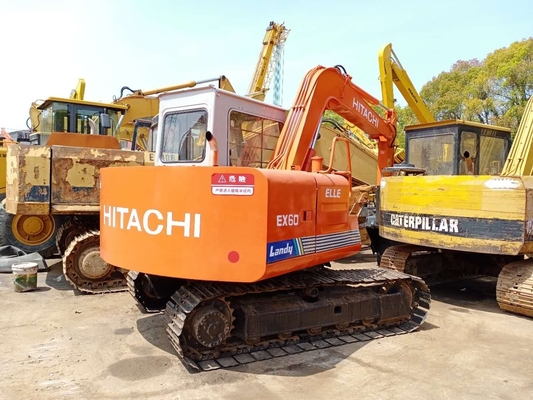 Двигатель Quancai HITACHI EX60 экскаватор 6 тонн Crawler Digger с вместимостью 0.32m3