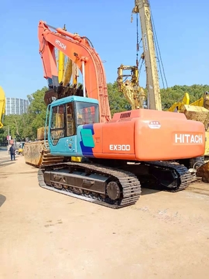 Японский оригинальный экскаватор Хитачи EX300 в хорошем состоянии Гидравлический копальщик на складе