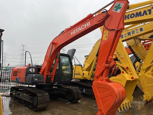 Подержанный экскаватор HITACHI EX120 12-тонный экскаватор с отличными условиями работы