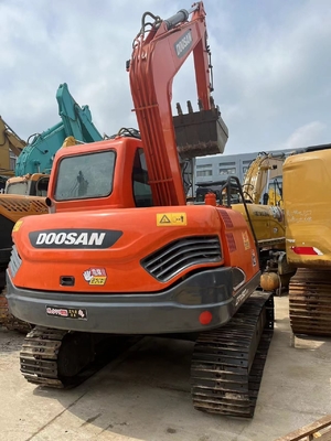 Высокая эксплуатационная эффективность оригинальный двигатель Doosan DX80 Использованный экскаватор Japan Digger