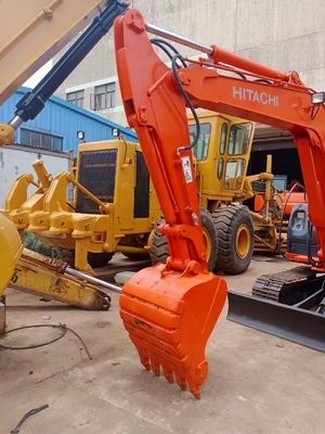 HITACHI ZX60 мини экскаватор подержанный 6ТОН рабочая масса Отличные условия работы