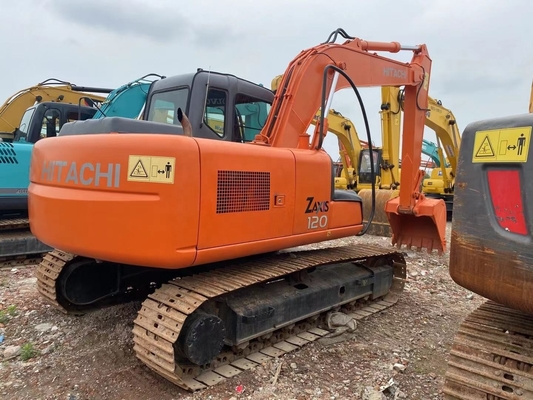 Подержанный экскаватор HITACHI ZX120 12-тонный экскаватор с отличным рабочим состоянием