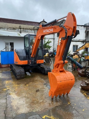 Высокая рабочая эффективность HITACHI ZX55USR мини-экскаватор 5,5 тонны рабочая масса используется