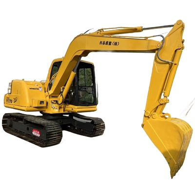Рыбак использовал экскаватор Komatsu PC70 7TON с оригинальной краской и другим гидравлическим клапаном