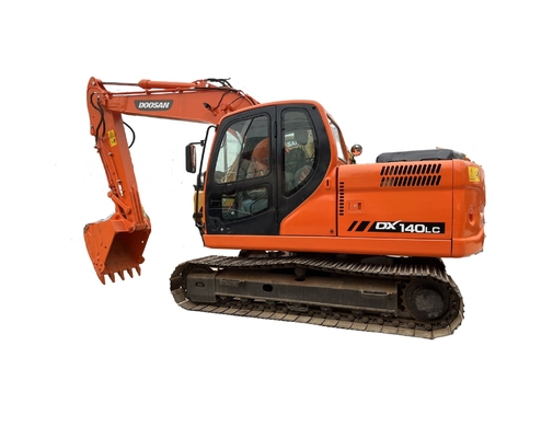 Подержанный гидравлический копальщик 14TON рабочая масса экскаватор Doosan DX140LC